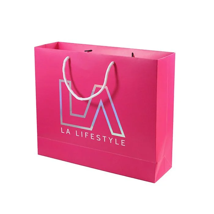 OEM Paper Bag Wholesale/Supplier Customized Luxury Shopping Paper Bags for Gifts Shopping