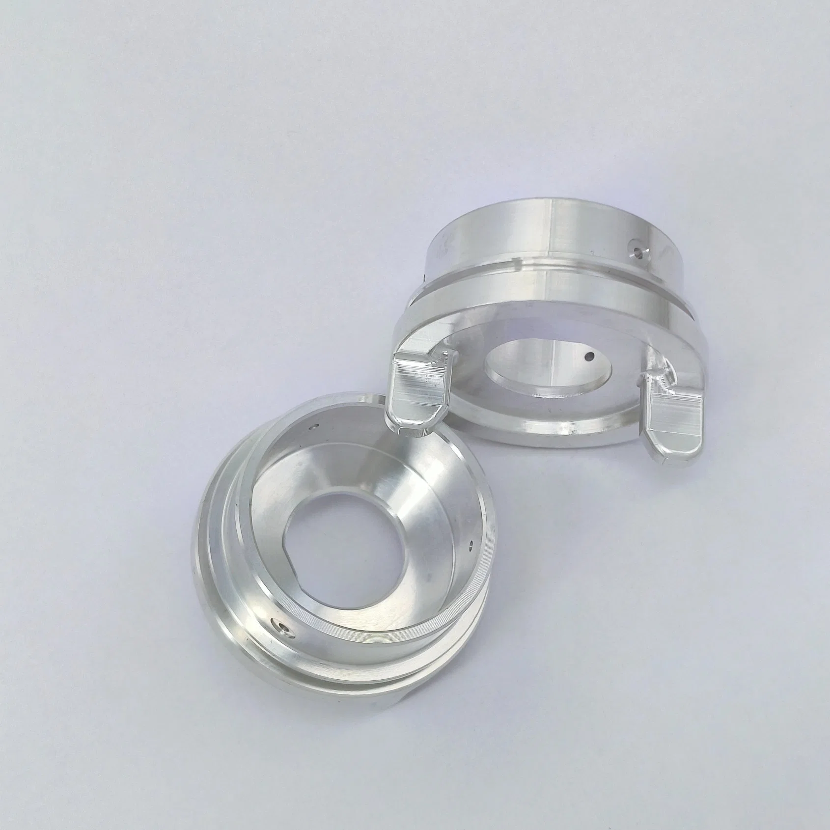 on Time Delivery OEM High Demand Custom CNC Machined Aluminum Parts Al6061 Flange Adaptor Aluminum Machining Service