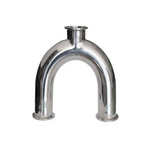 SUS304 Stainless Steel Butt-Welded Tee Y Shape Steel Tee Pipe Fittings