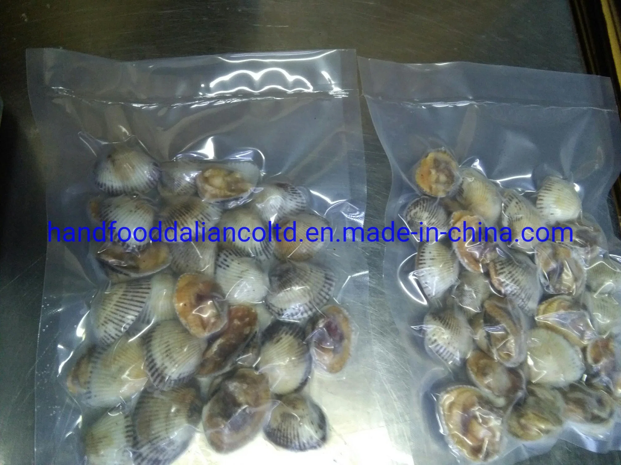 Frozen Cooked Arkshell Clam 1/2 Shell