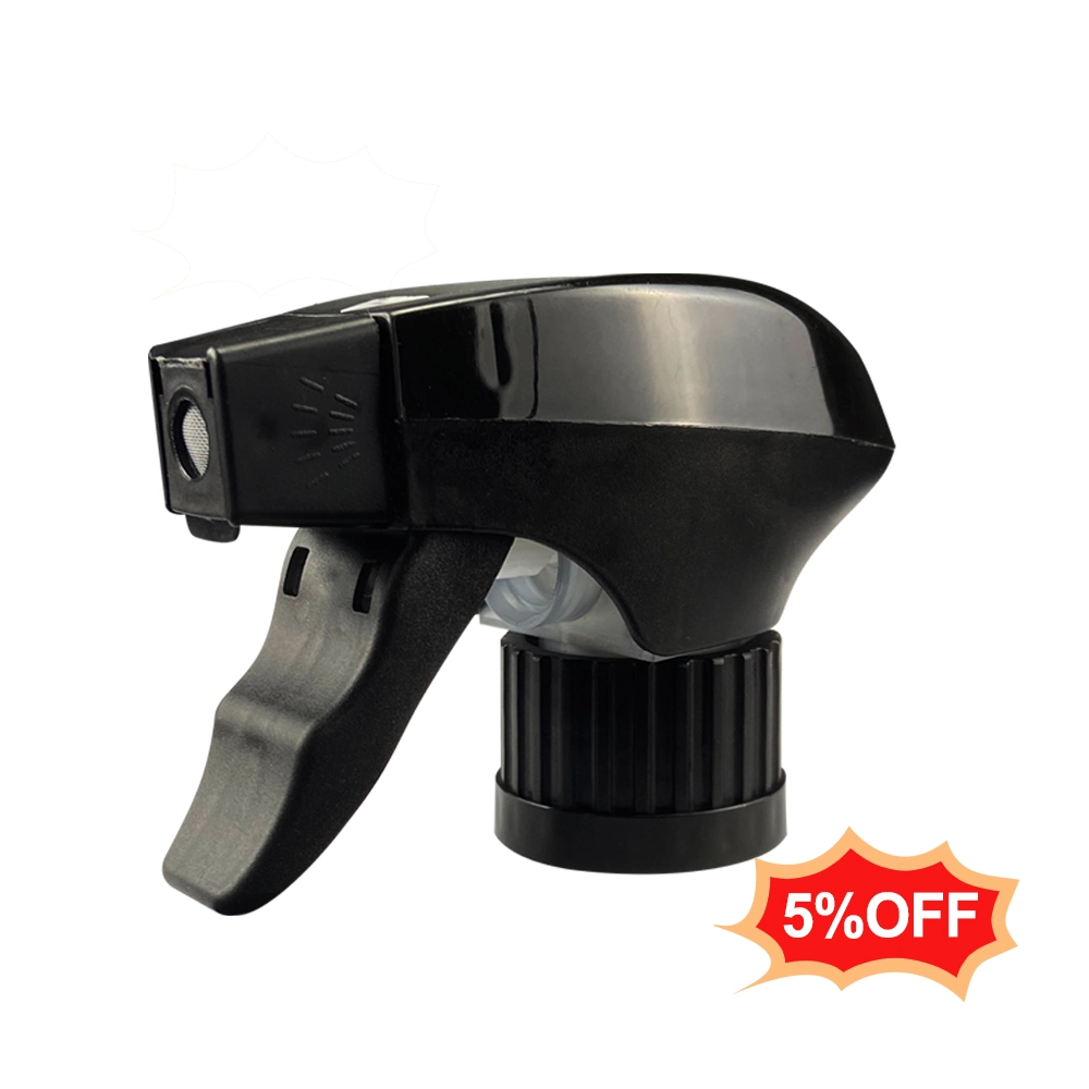 5%off All Plastic Metal Free Foam Function All Plastic Trigger Sprayer with Child Safety Lock for Cleaning Chemicals