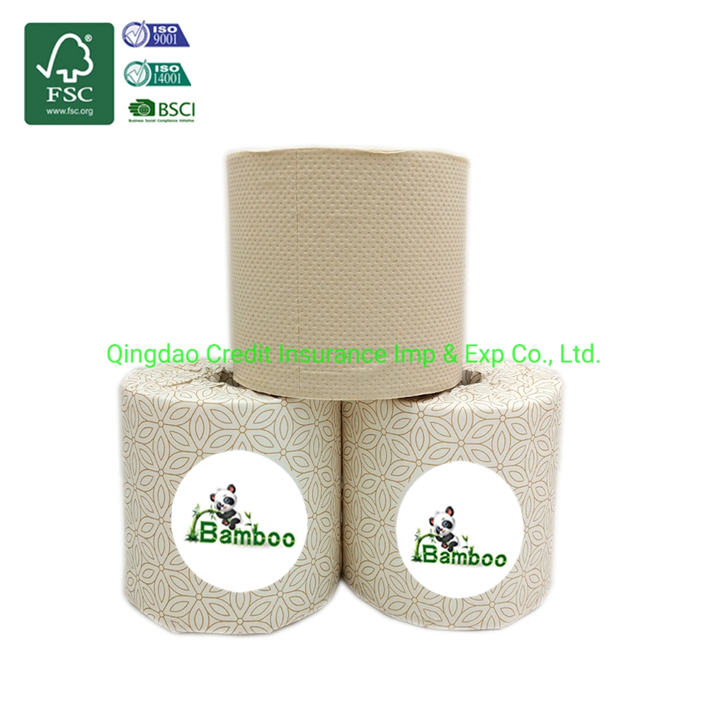 Factory Price 100% Pure Bamboo Pulp Bamboo Toilet Paper Custom Logo