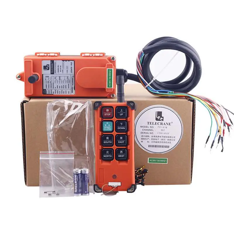 6 Channels Single Speed Wireless Crane Remote Control