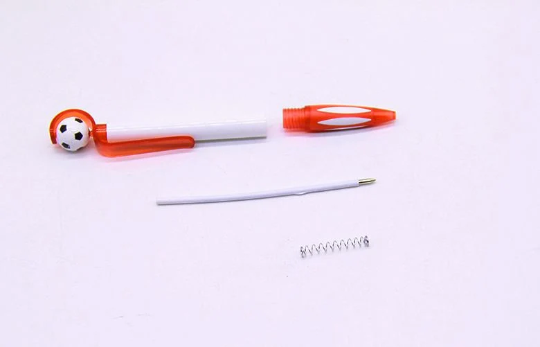 Cartoon Plastic Press Ball-Point Pen Publicidad Office Pen puede imprimir Logotipo