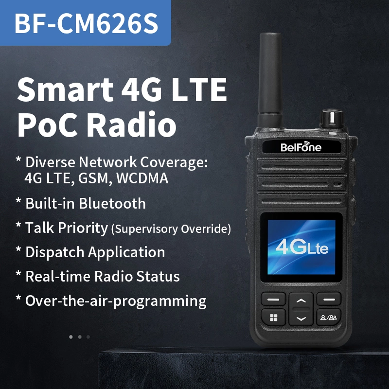 Belfone Bf-Cm626s Best Price Global Band 4G Smart Ptt Radio CDMA/GSM/LTE Two Way Radio