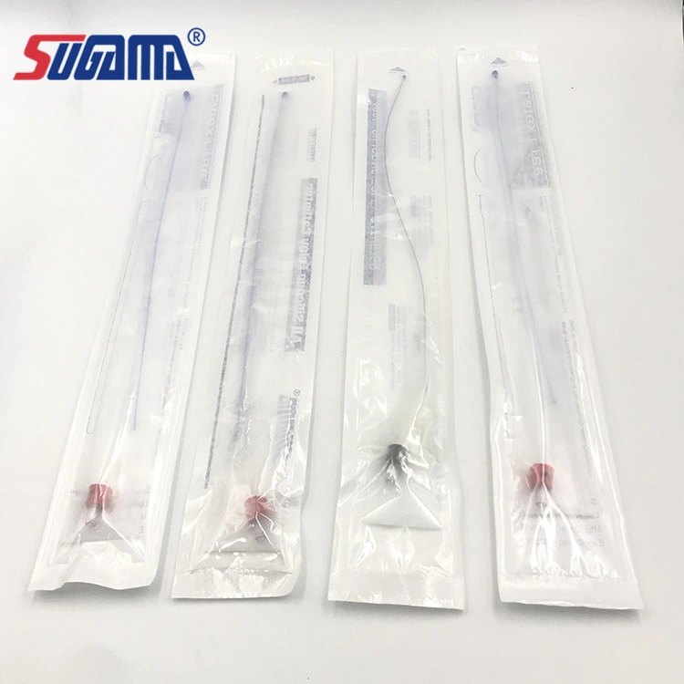 Disosable Custom Color CE ISO 2 3 Way Latex All 100% Silicone Standart Foley Catheter