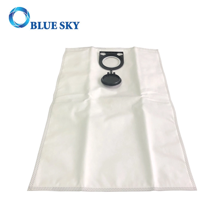 White Non-Woven Filter Dust Bags for Boschs Gas25 Vacuum Cleaners