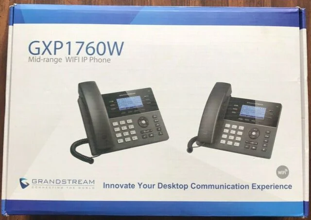 Powerful MID-range HD IP Phone with WiFi GXP1760W Ideal for growing businesses