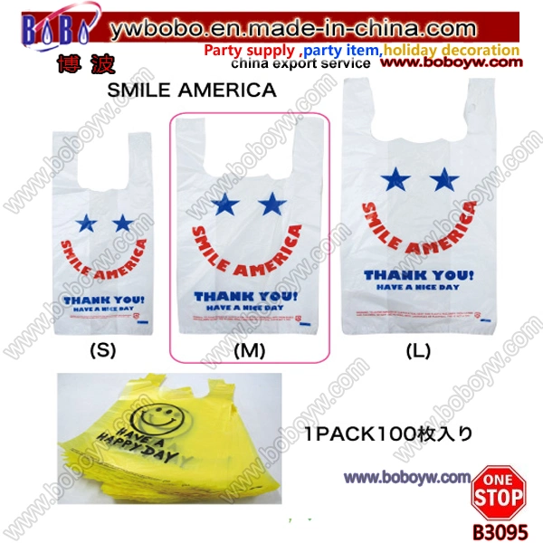 حقيبة ترويجية حقيبة فينيل حقيبة الحفلات Yiwu السوق الحزب الإمدادات وكيل التصدير (B3106)