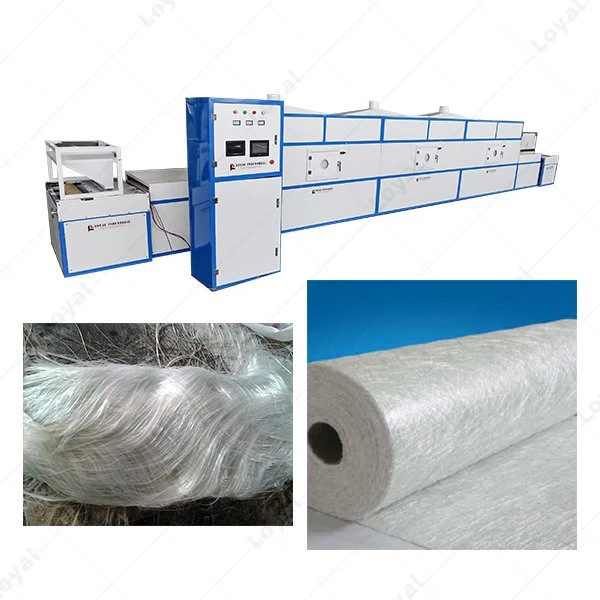 Industrial Microwave Glass Fiber Drying Machine Oven