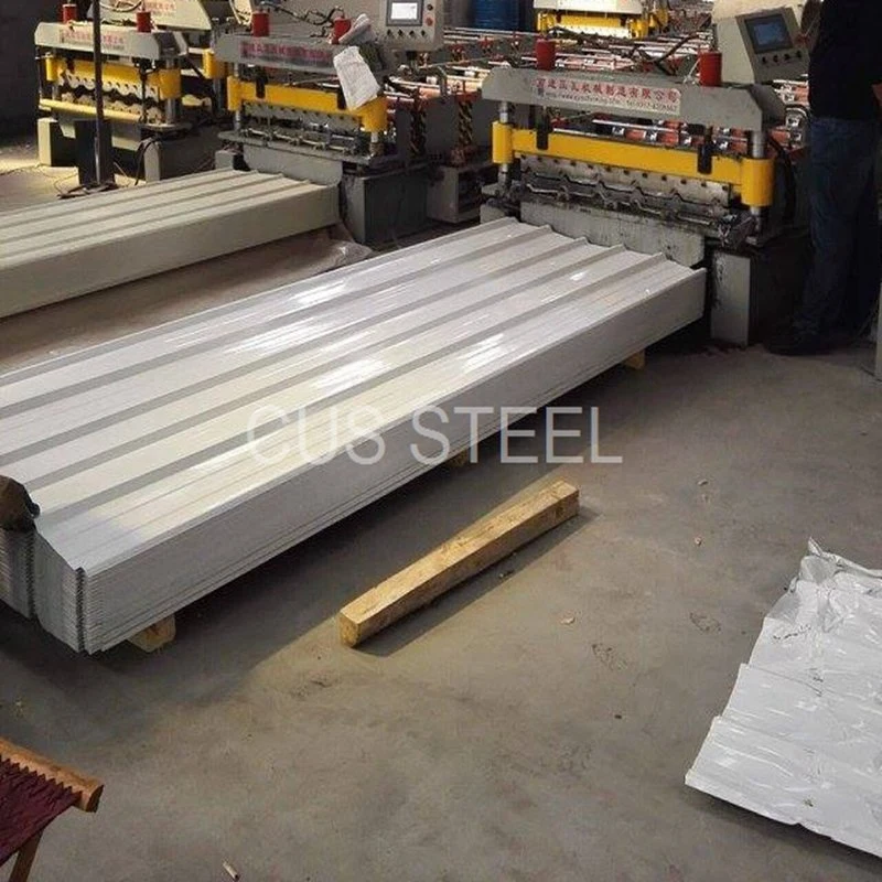 PPGI Trapezoidal-Fluted Iron Sheet/Ibr Exposed Fastened Metal Panels