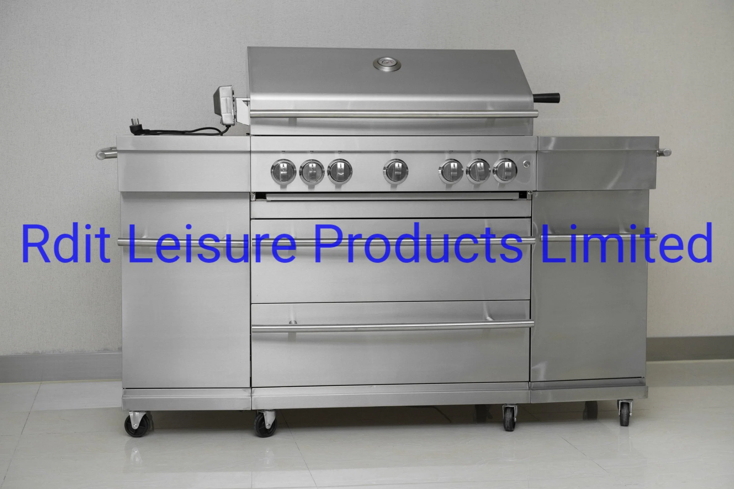 6b High quality/High cost performance  Stainless Steel BBQ Gas Grill with Electric LED Knob