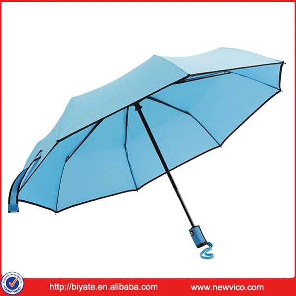 Logo Customized Auto Open Close Foldableumbrella with Air Vent