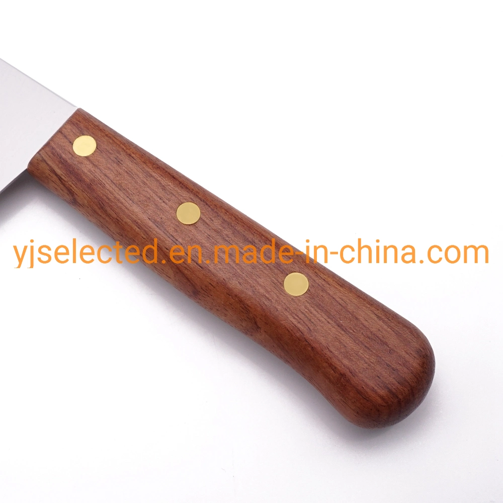 Chicago cubertería nogal o palo de rosa cuchillo Chefs la tradición de la hoja de 8 pulg.