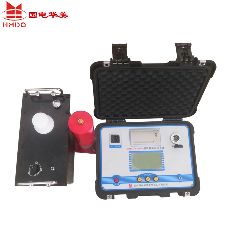 Electric 0.01Hz 30kv, 40kv, 60kv 80kv Power Cable Vlf High Voltage Test Equipment Low Price Vlf Hipot Tester