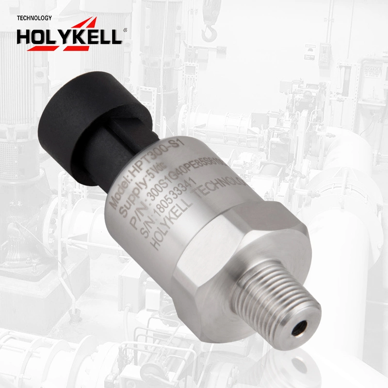 Holykell Iot Solutions Low Cost 4-20mA 24VDC Auto Truck Oil Pressure Sensor Hpt300-S