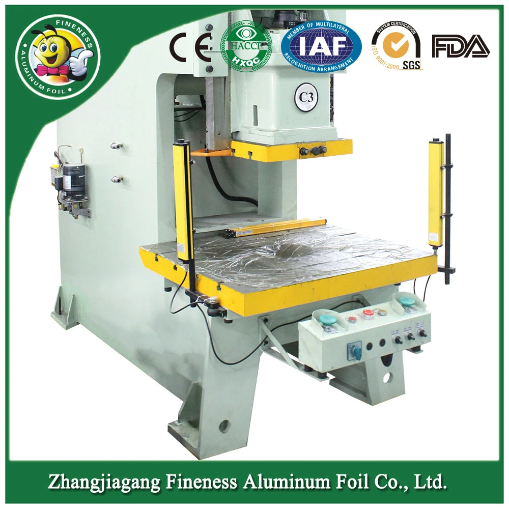 Durable Professional Aluminum Foil Box Making Machine Aluminium Tray Container Production Line