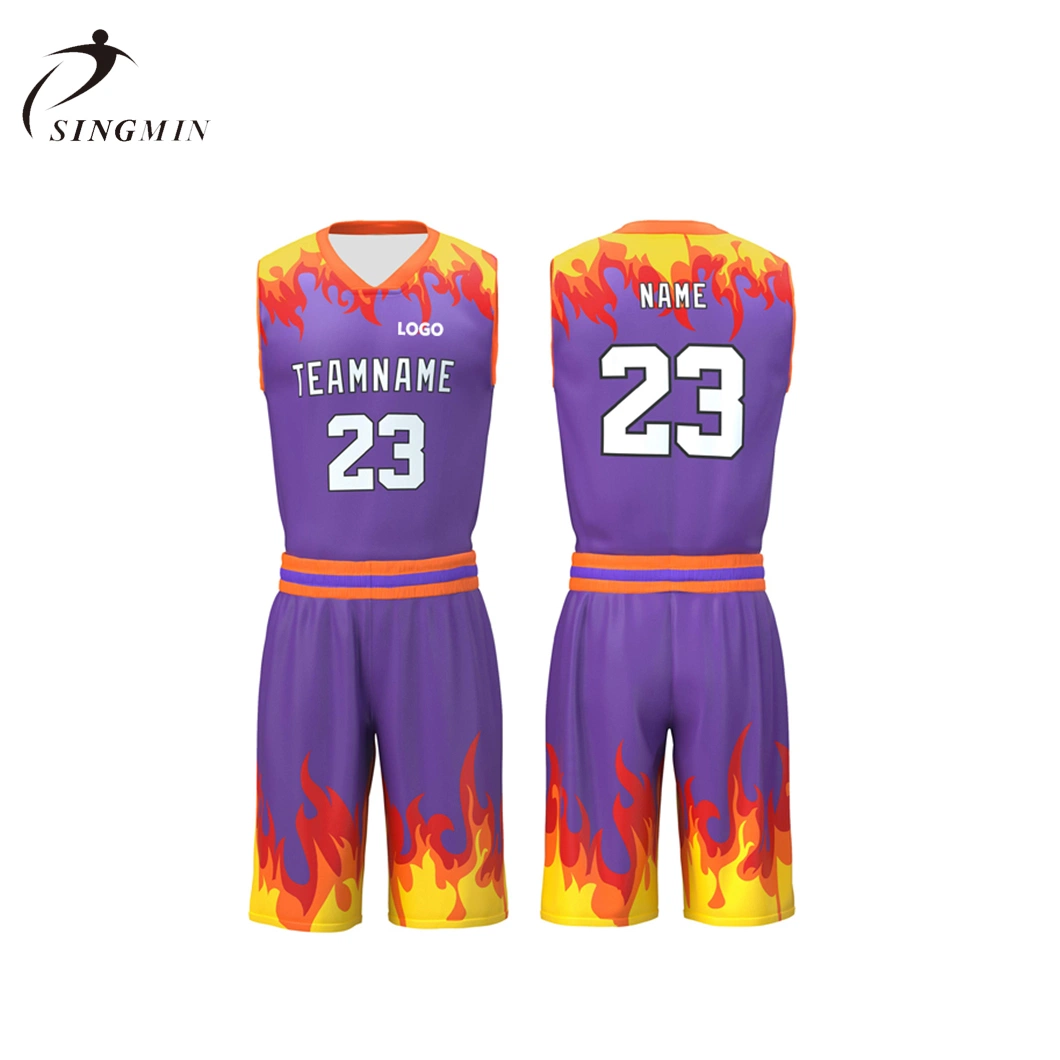 Wholesale/Supplier Cheap Sportswear Uniforms New Design Youth Basketball Uniform Establecer