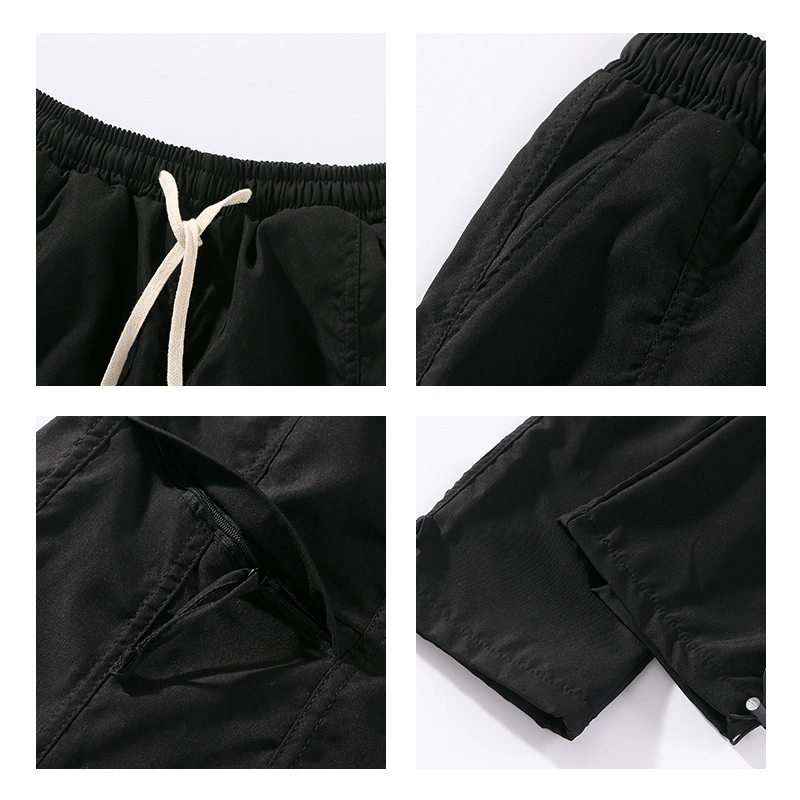 Hot Sale Cargo Trousers Multi-Pockets Work Trousers Casual Comfortable Men Double Knee Work Pants