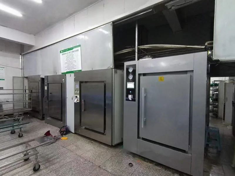 Esterilizador de vacío grande Puerta deslizante Autoclave vertical para Hospital