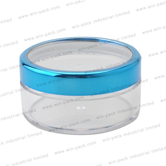 Cosmetic Packaging Compact Loos Powder Case Power Bank with Sifter