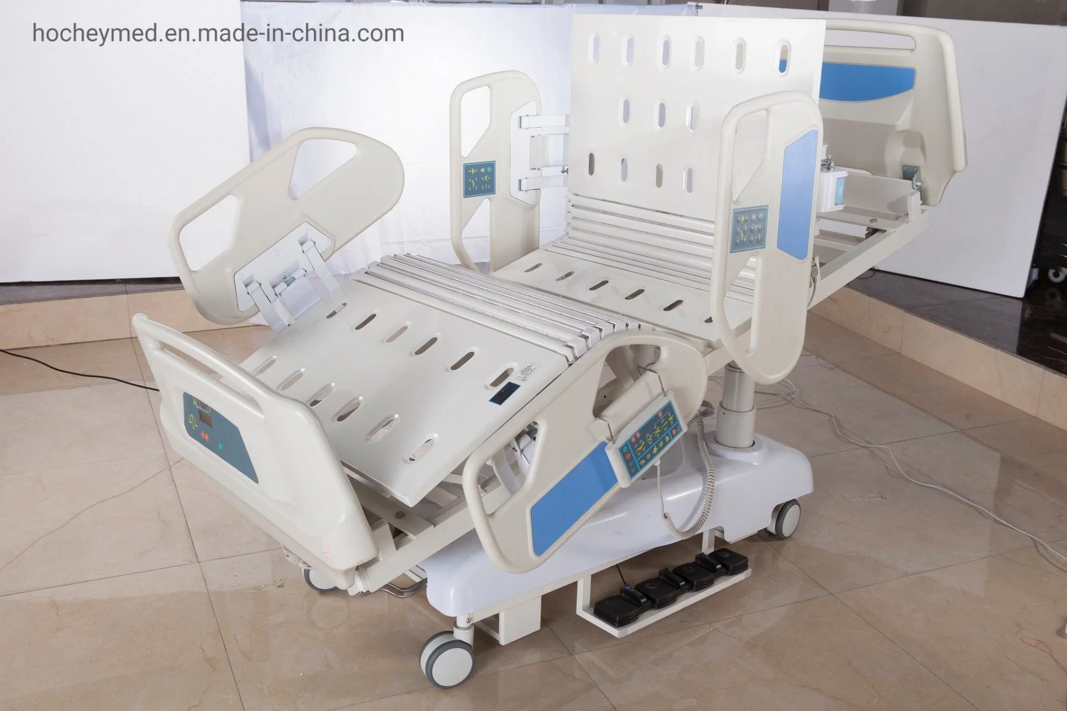 China Luxury 7 Functions Hospital Bed Hospital Bed Prices Fully Adjustable Electric ICU Bed