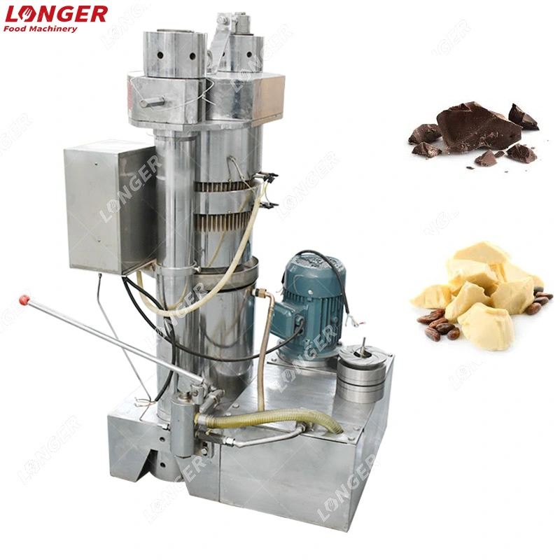 Hydraulic Cacao Oil Press Cocoa Oil Making Cocoa Bean Butter Extraction Machine