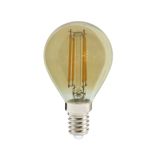 LED Candle Lamp G45 220-240V 7W 1000lm E27 Home Lighting Glass Bulb LED Filament Bulb