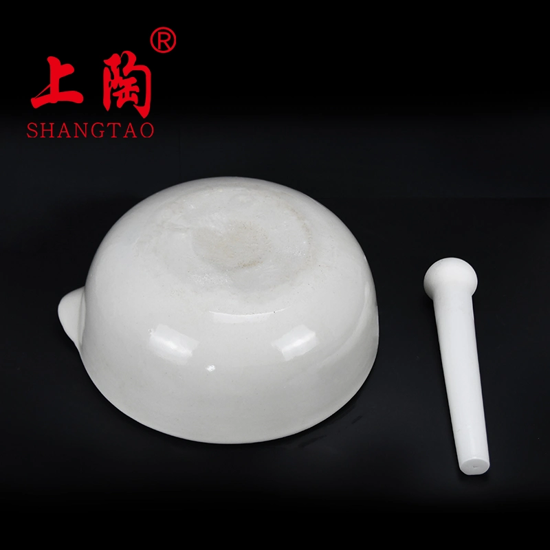 Laboratory Ceramic Mortar Chinese Traditional Medicine