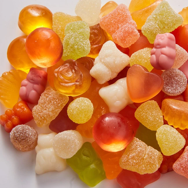 Moda Bulk Private Label Saúde alimentos Candy vitamina C urso Mamã