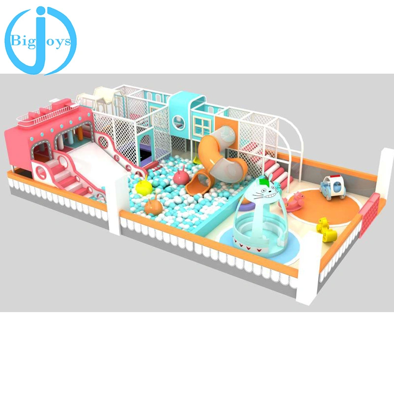 Children Indoor Plastic Small Indoor Playground Amusement Park Naughty Fort