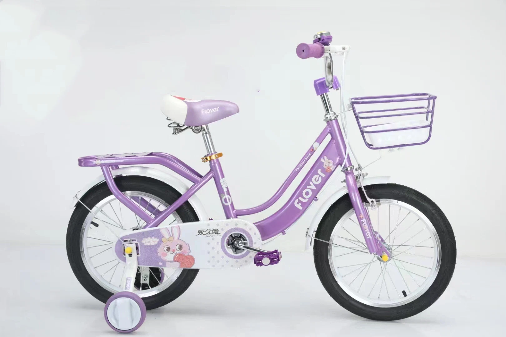 Cheap Factory OEM Color Logo Kids Bike with Basket for Children 3-7 Years Old