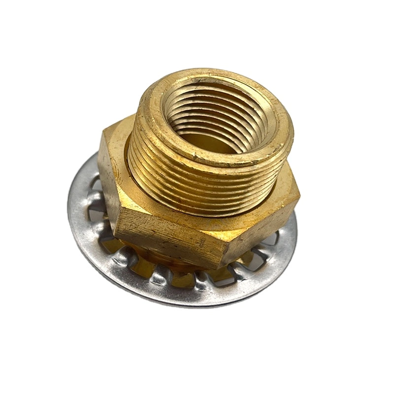 Straight Male Brass Compression Fitting for Pex Plumbing Pipe with Screw Socket Coupling