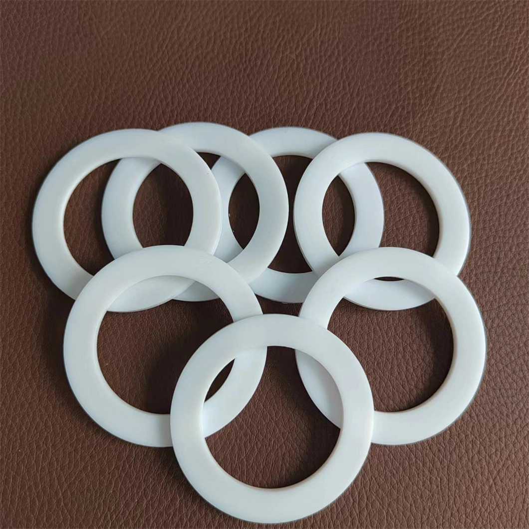 Wholesale/Supplier PTFE White Clear Round Rubber Flat Washer Rubber Flat Washers