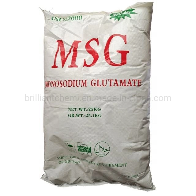 OEM Food Grade Condimento 99% Monosodium Glutamate China Salt Msg