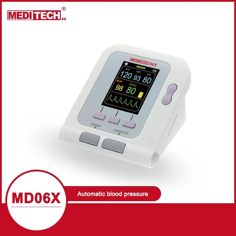 2.8 Inch Home Electroic Digital Blood Pressure Monitor Sphygmomanometer Blood Testing Equipment Ready Stock