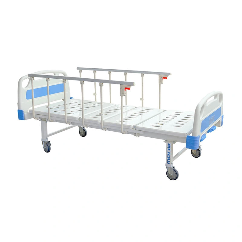 Ya-M2-3 Clinic Two Crank 2 Function Mobile Adjustable Manual Hospital Furniture Medical Bed for Patient