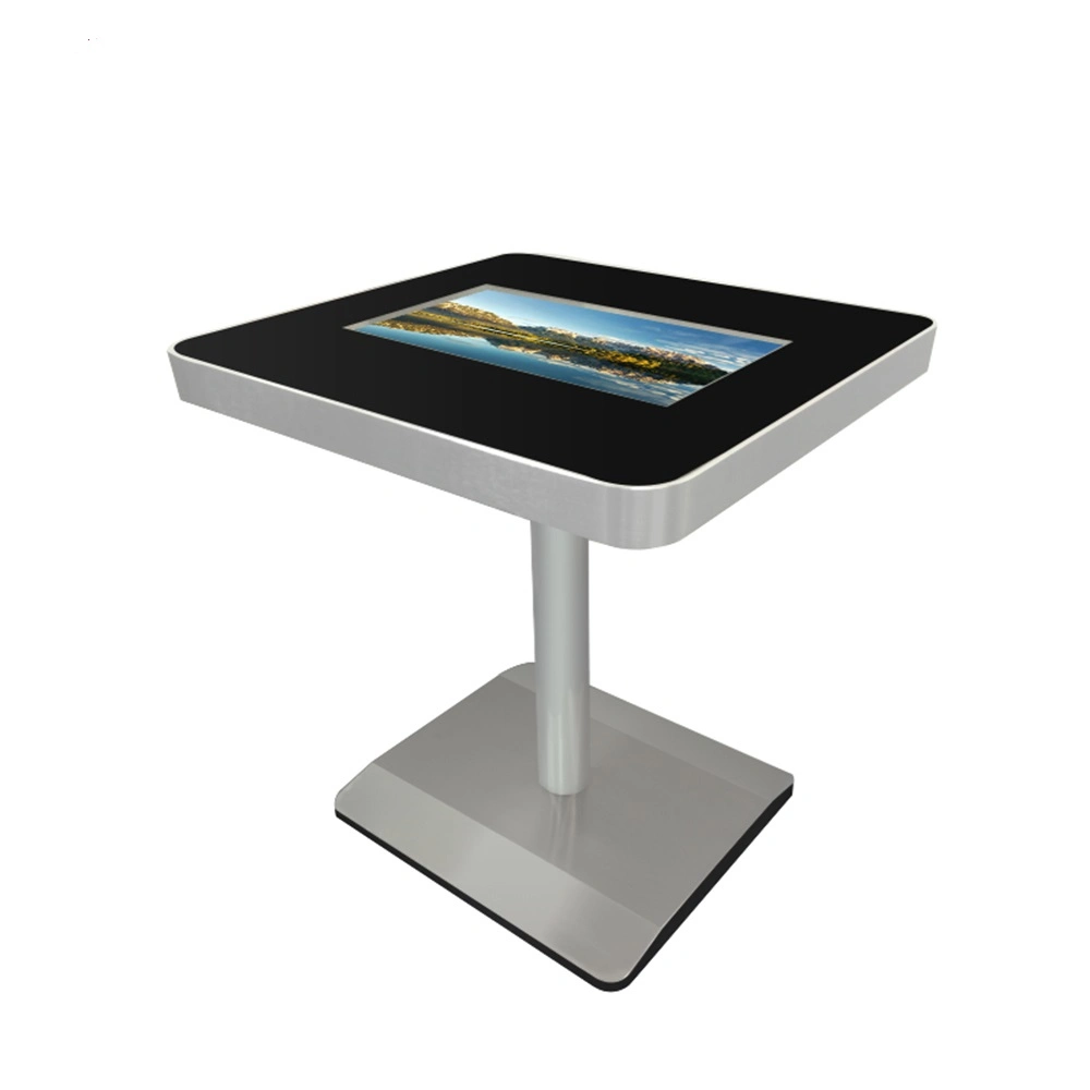 22 Inch Interactive Multi Touch Coffee Table Advertising Kiosk