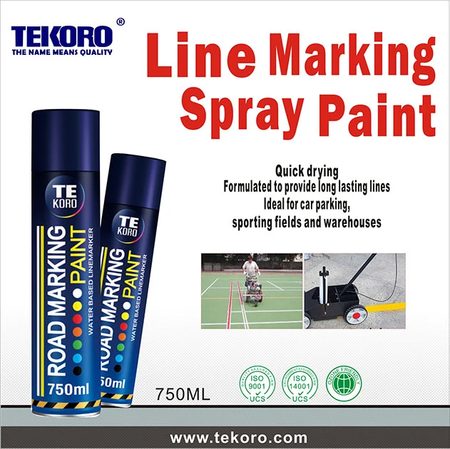 Pesquisa de venda quente Tekoro marcação da linha de pintura por spray