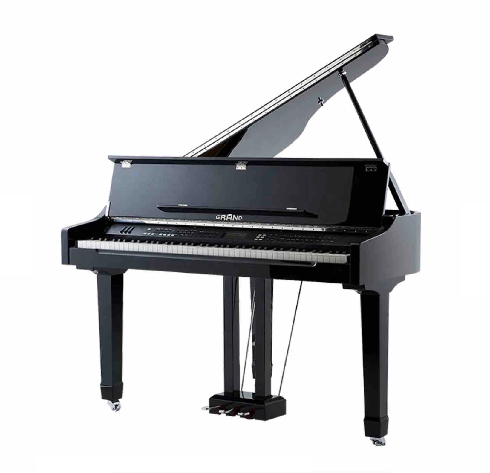 88 teclas personalizada Baby Grand Piano eléctrico digital modelo 100 3.3 Fets polaco de Caoba