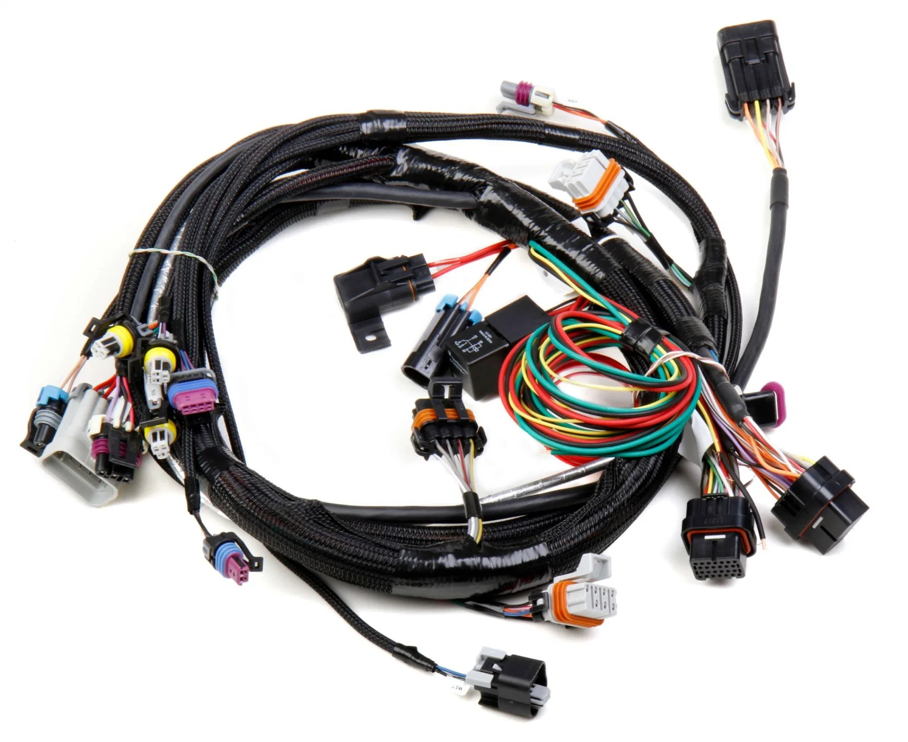 Automotive Power Connector 2.54 Pitch Wiring Harness