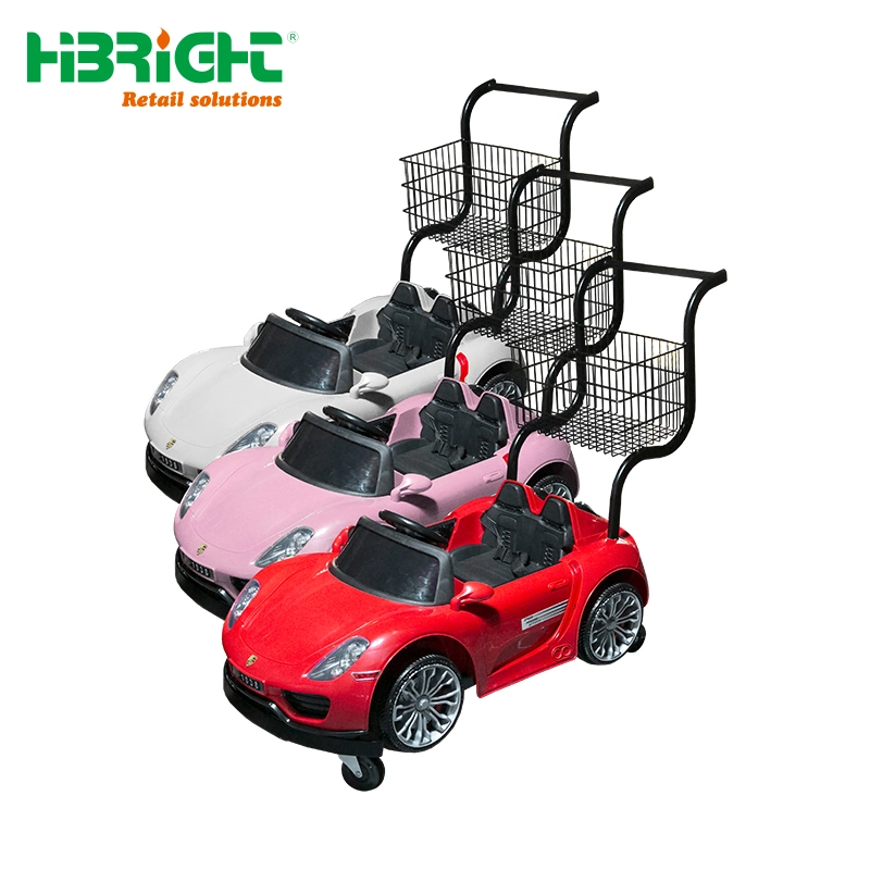 High quality/High cost performance  Lamborghini Limited Style Kids Mini Metal Baby Shopping Cart Trolley