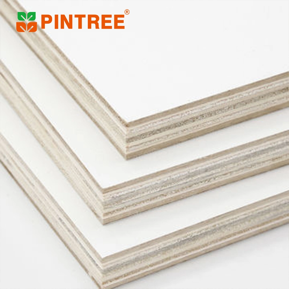 12mm 15mm 16mm 18mm Wood Grain Laminated Faced Plywood Melamine Plywood