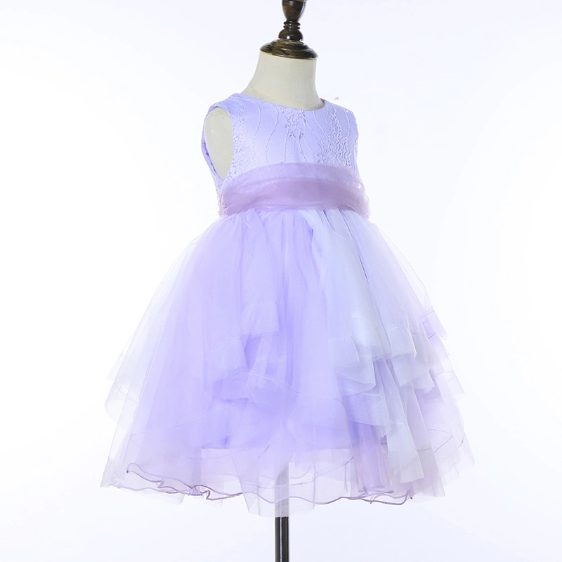 Fashion Baby Girl Clothes Sale Tulle Party Gown for Kids