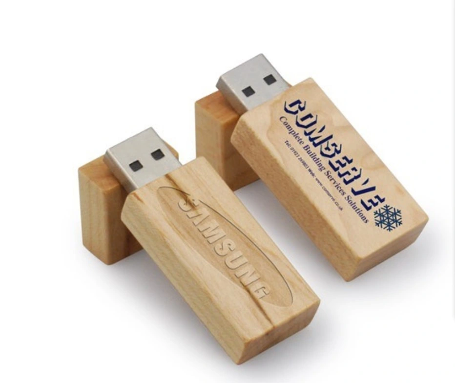 Walnut Wood Bamboo Custom USB