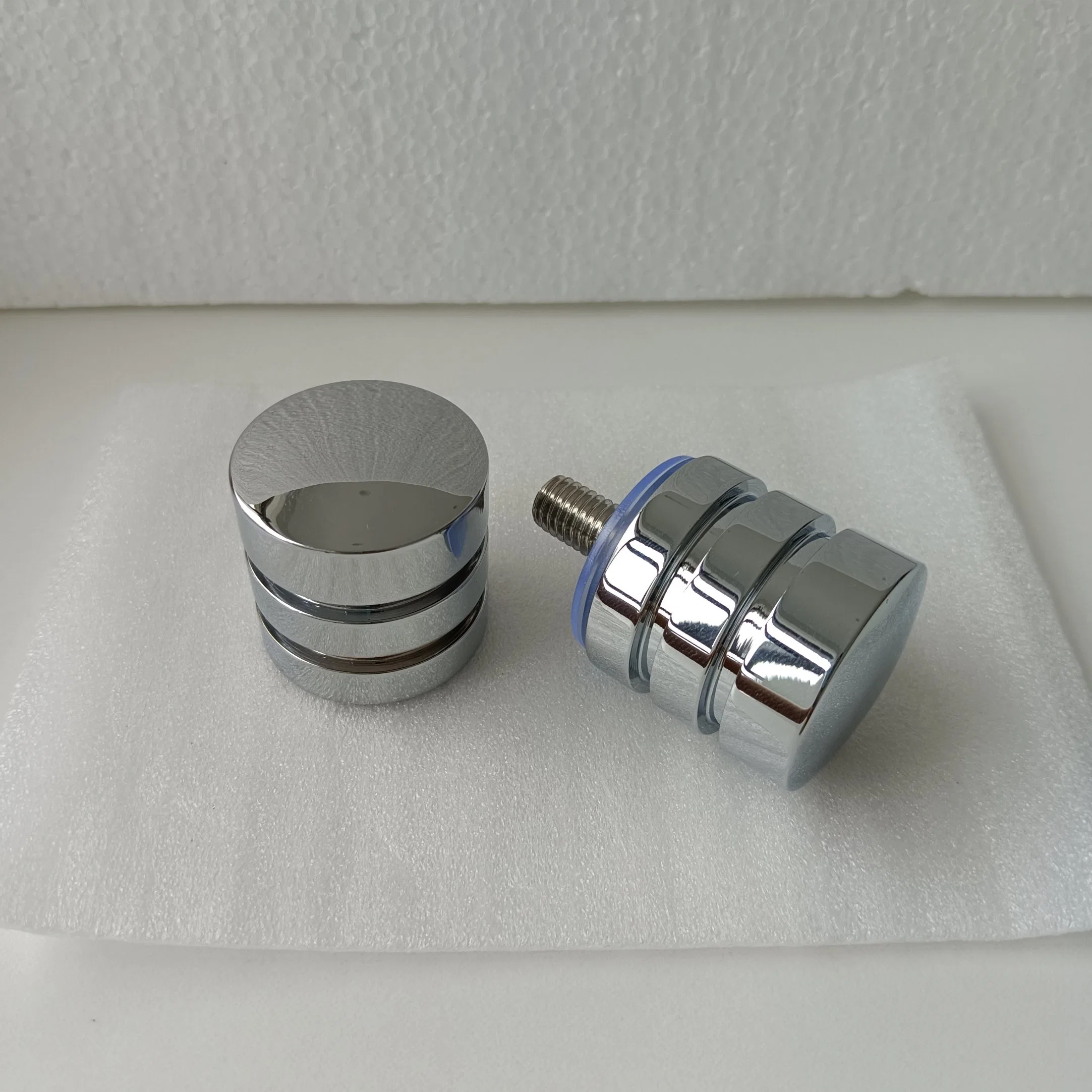 Bathroom Glass Door Fitting Knob Fitting Handle - Small Aluminum Alloy