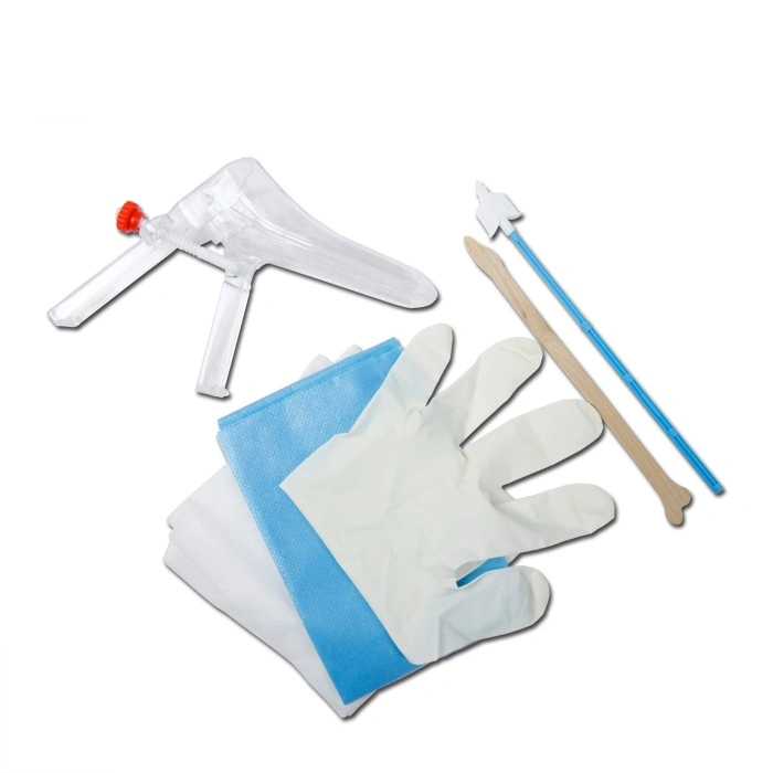Gynecological Examination Medical Pad Brush Gloves Disposable Gynecological Examination Kit