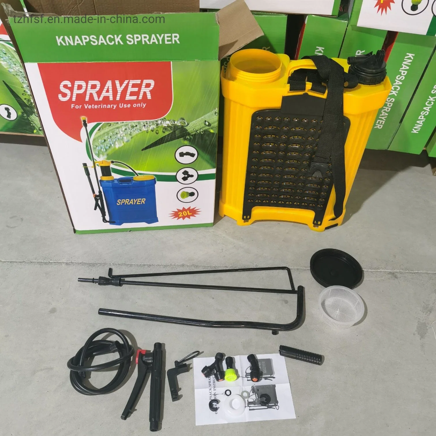 Wholesale/Supplier 20L Knapsack/Backpackhand Pressure Agricultural Pump Plastic Manual Sprayer