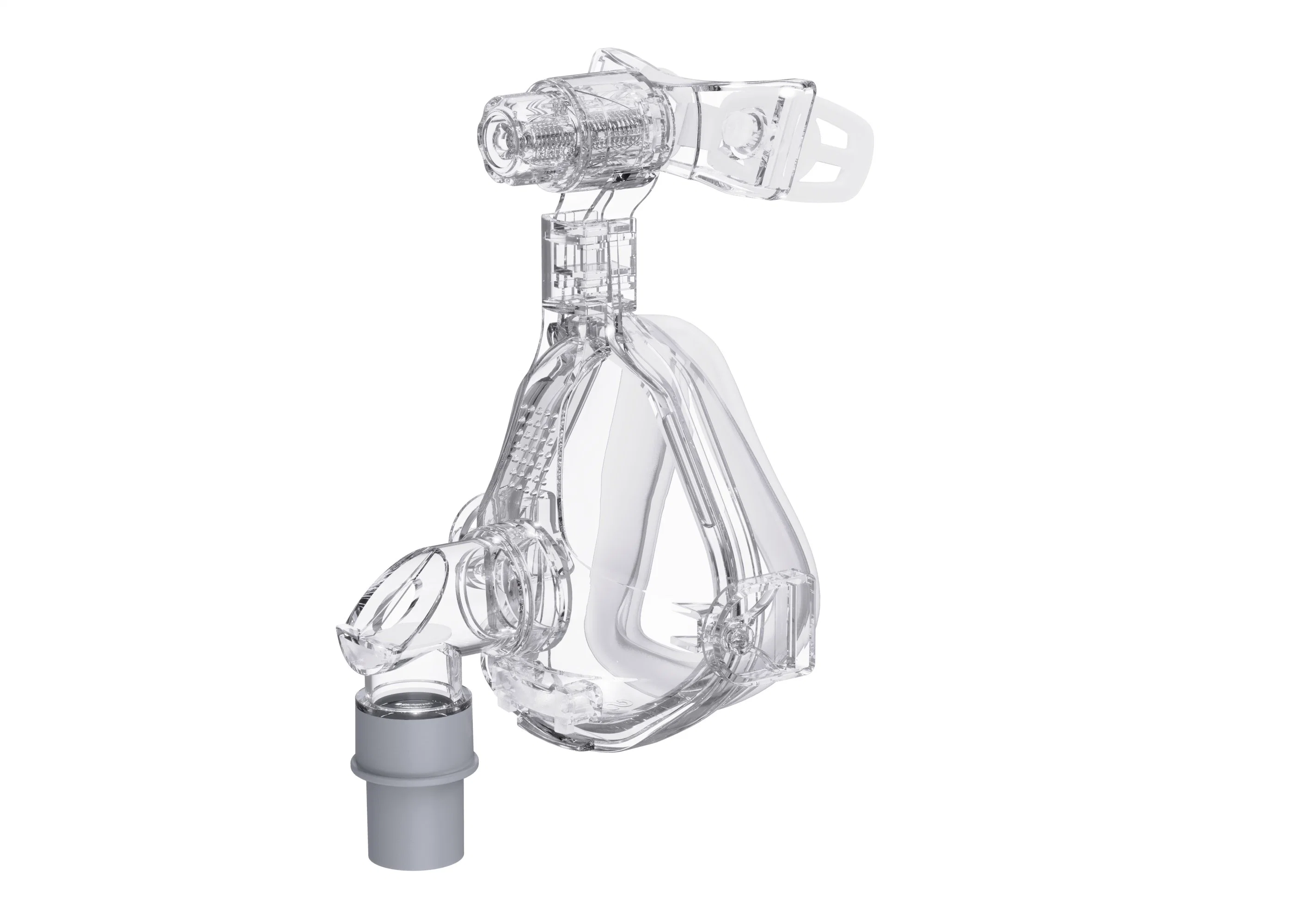 Byond Hospital NIV Máscara de oxígeno con arnés Pillow nasal CPAP Máscara