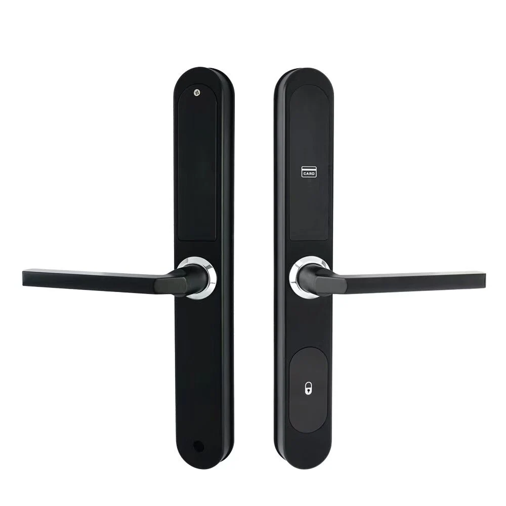 Waterproof RFID Card Door Lock with European Mortise for Hotel